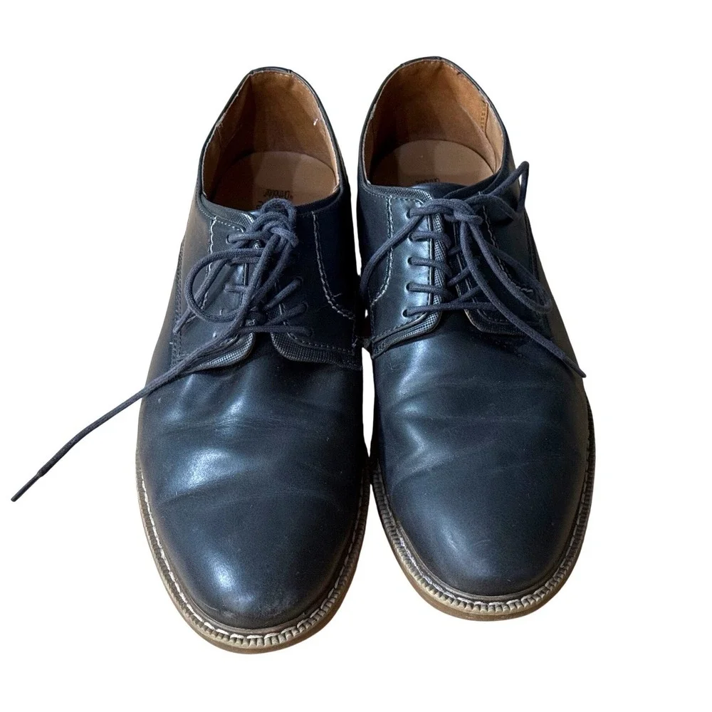 Sonoma vitalize ortholite Menʻs Dark Gray‎ Dress Shoes Lace Up Size 9.5